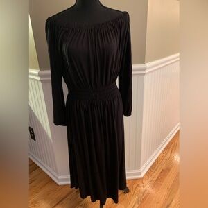 Black Medium Midi Dress